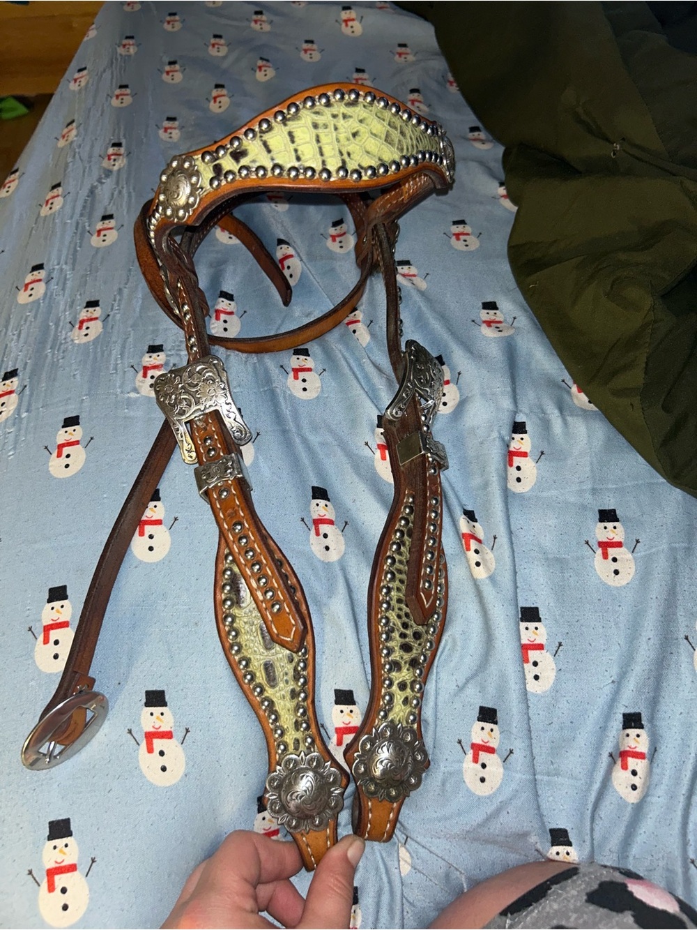Heritage brand headstall